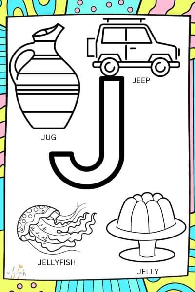 Letter J Preschool Worksheets