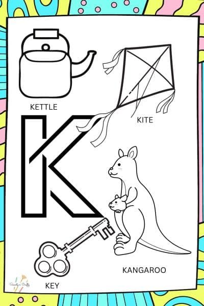 Letter K Preschool Worksheets