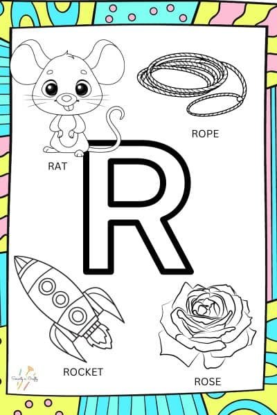 Letter R Preschool Worksheets