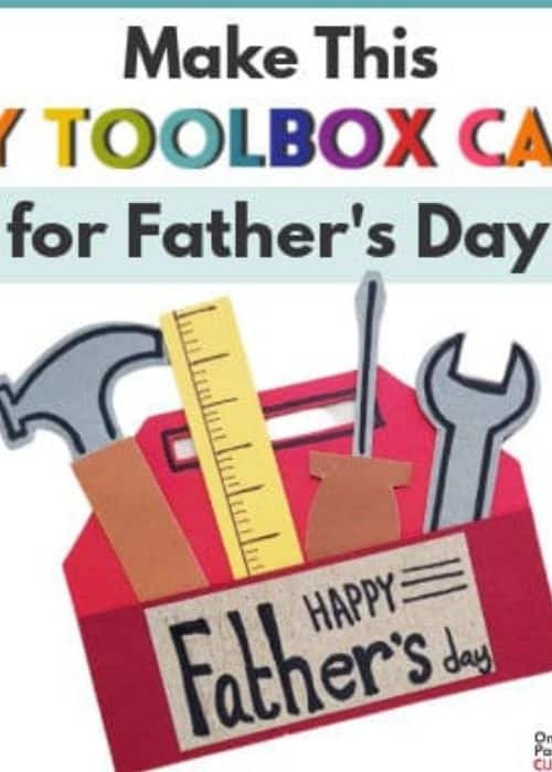 Handmade Cardboard Toolbox