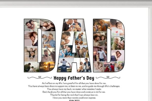 fathers day collage