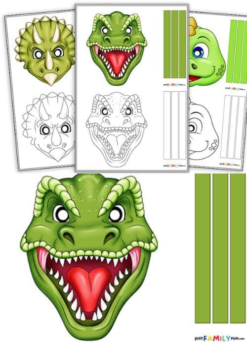 Dinosaur Masks