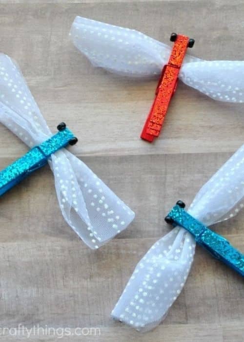 Dragonfly Clothespin Craft