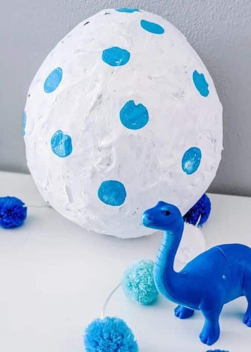 Paper Mache Dinosaur Eggs
