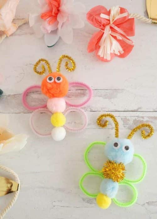 clothes pin butterfy