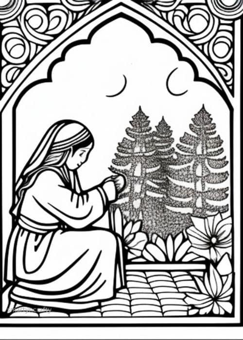 lent coloring pages