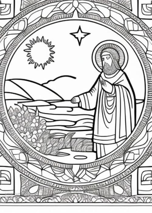 lent coloring pages