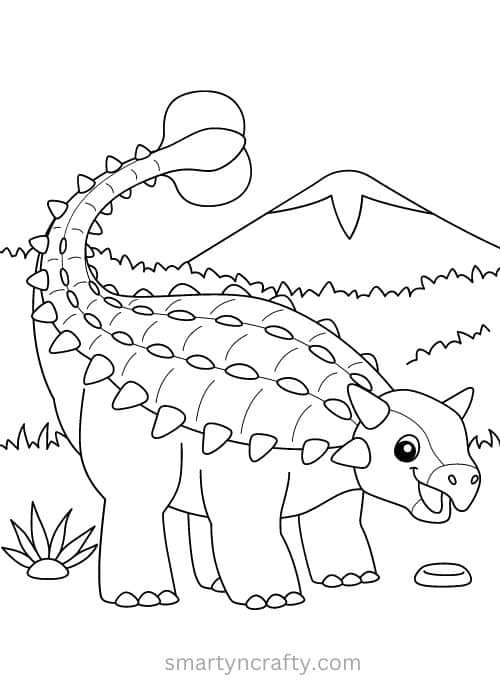dinoasur coloring pages