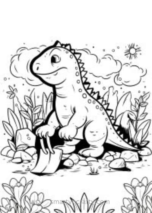 dinoasur coloring pages