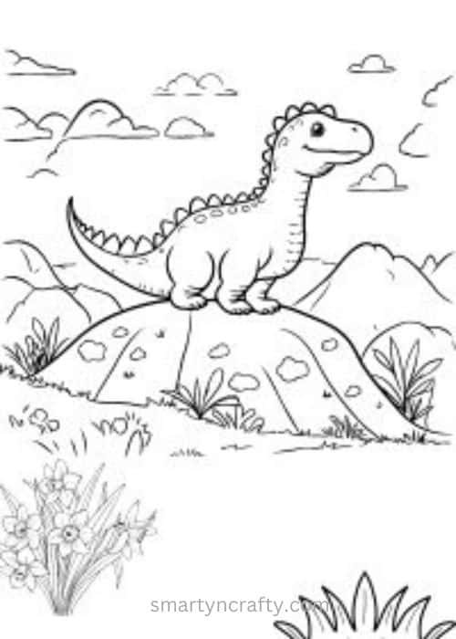 dinoasur coloring pages