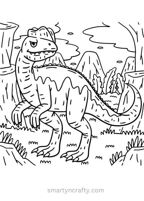 dinoasur coloring pages