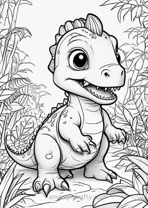 dinoasur coloring pages