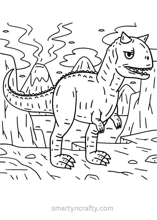 dinoasur coloring pages