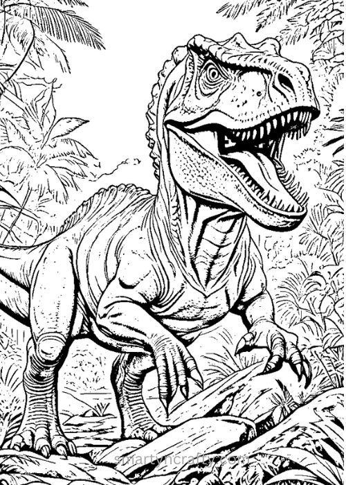 dinoasur coloring pages