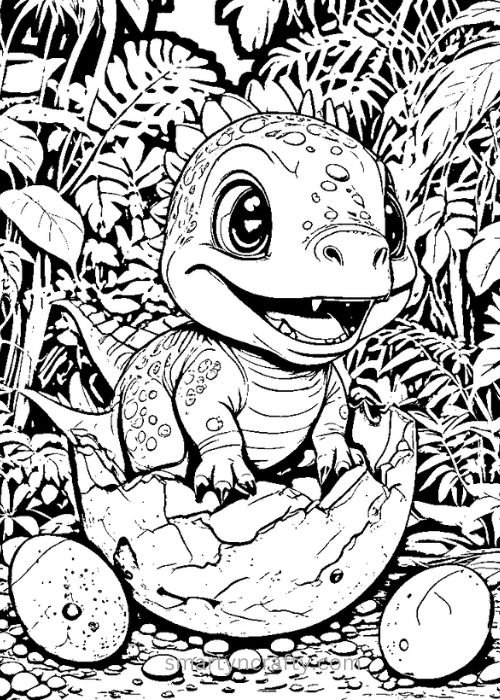 dinoasur coloring pages