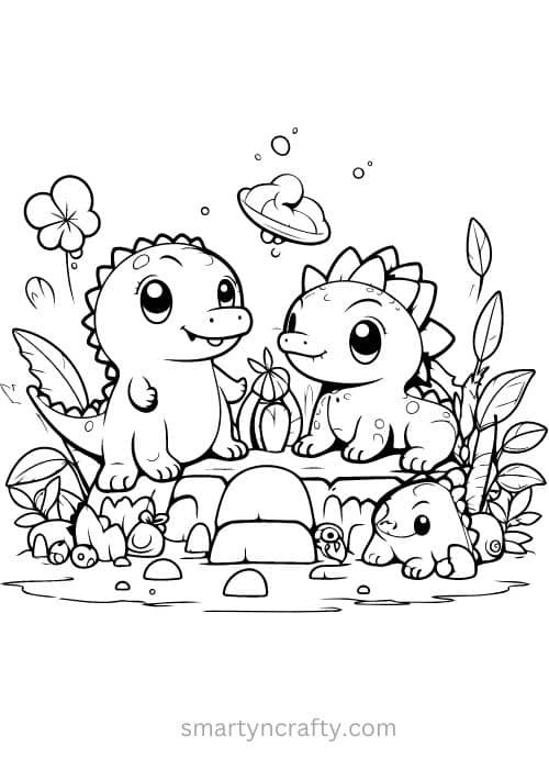 dinoasur coloring pages