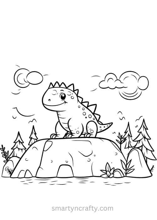 dinoasur coloring pages