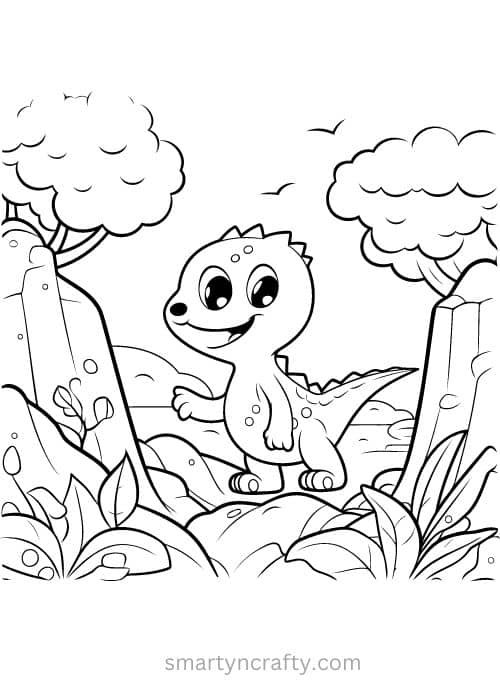 dinoasur coloring pages