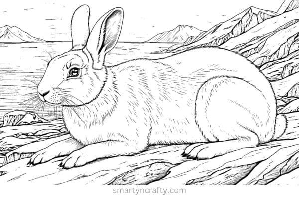 arctic animals coloring pages 