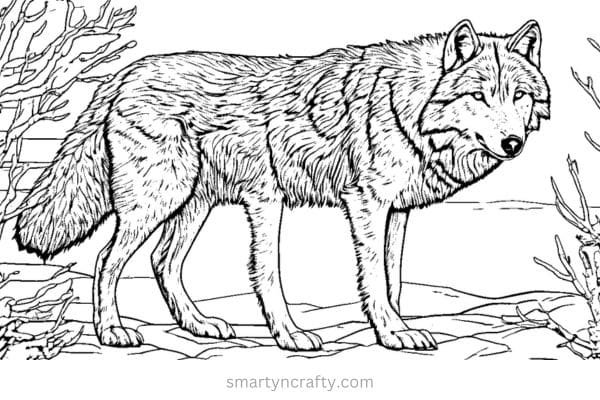 arctic animals coloring pages 