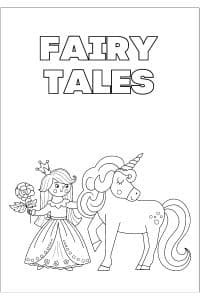 fairy tales coloring pages