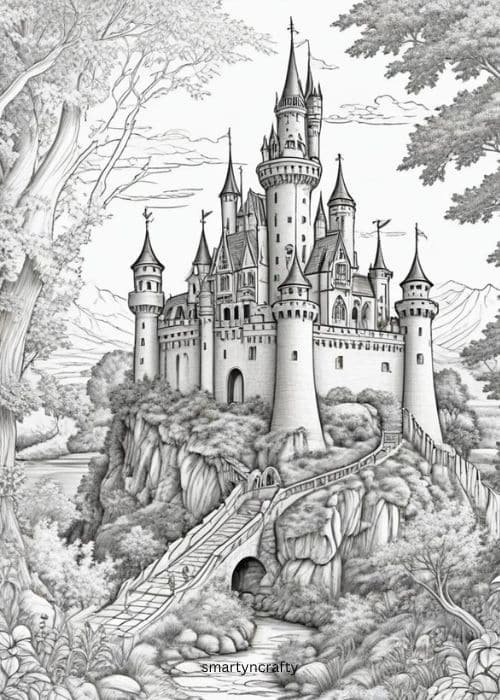 fairy tales coloring pages