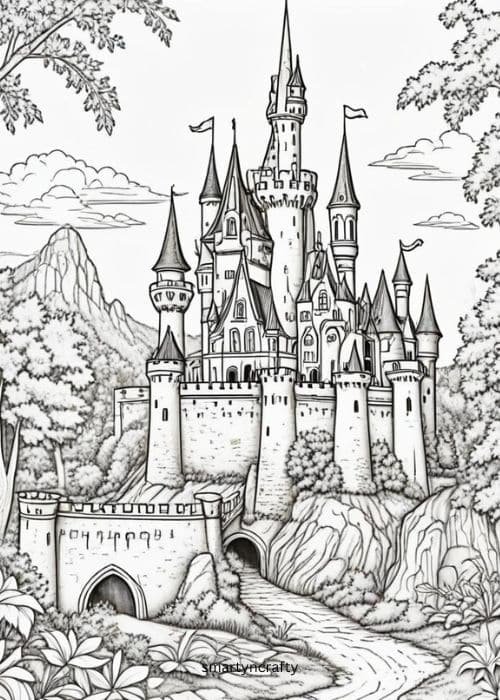fairy tales coloring pages