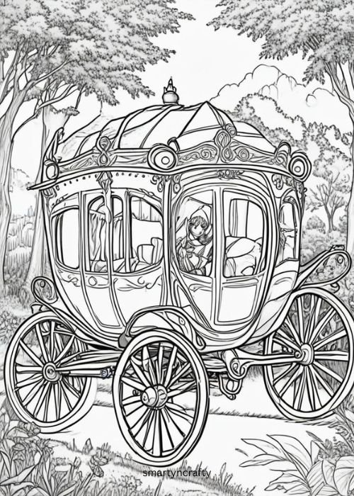 fairy tales coloring pages
