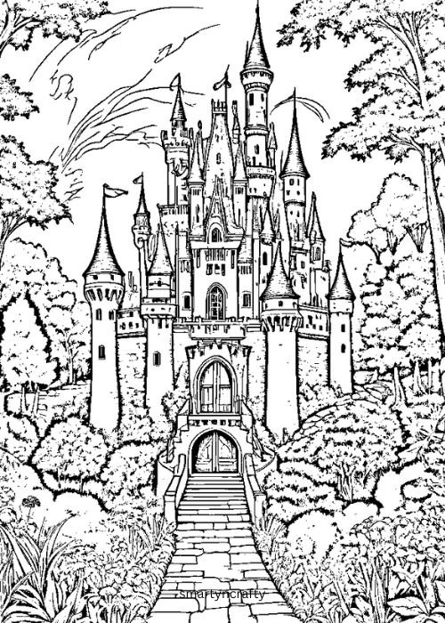 fairy tales coloring pages