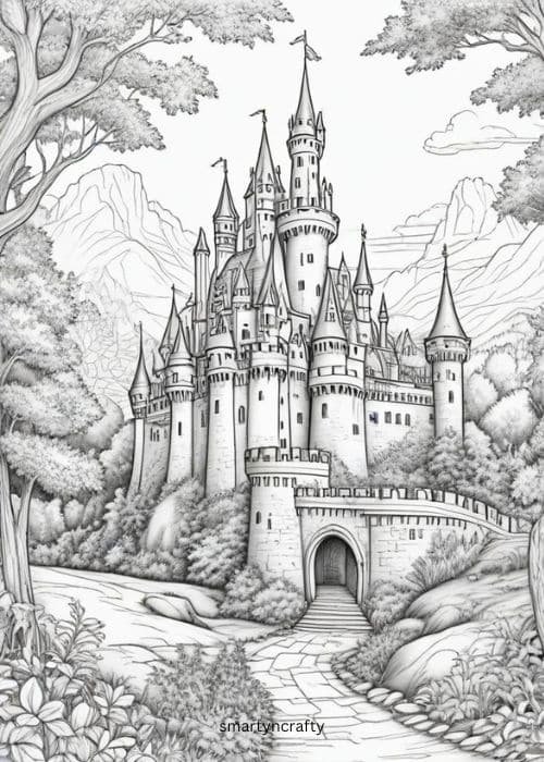 fairy tales coloring pages