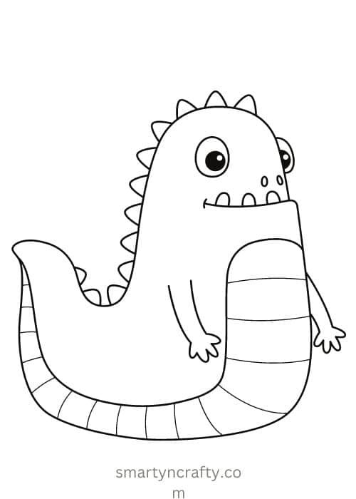 cute monster coloring pages