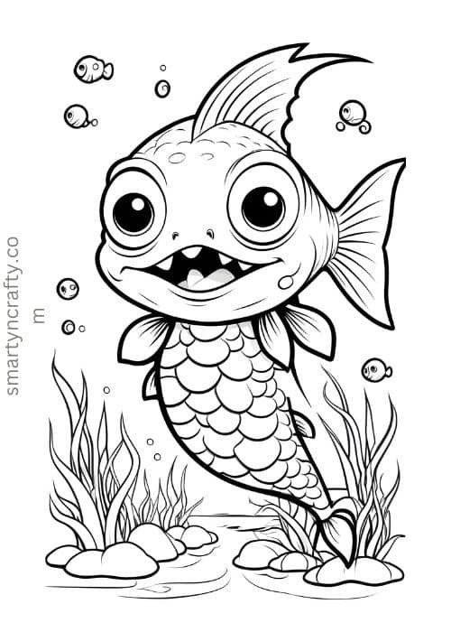 cute monster coloring pages