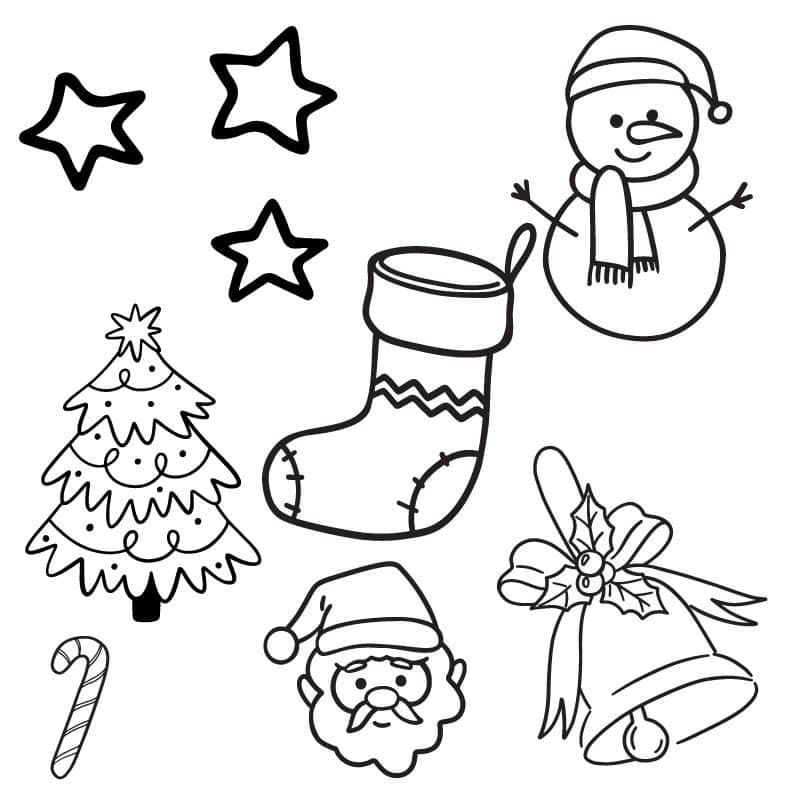 Christmas doodles