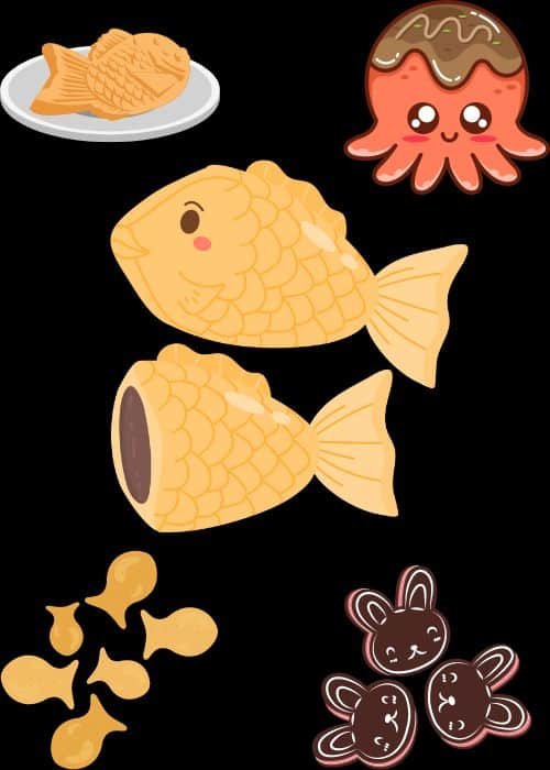 fish shaped snacks