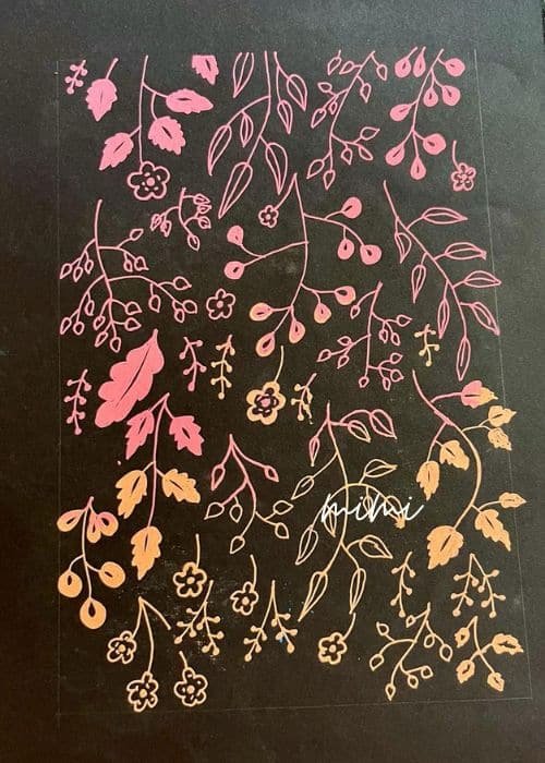 gelly roll pen drawing ideas