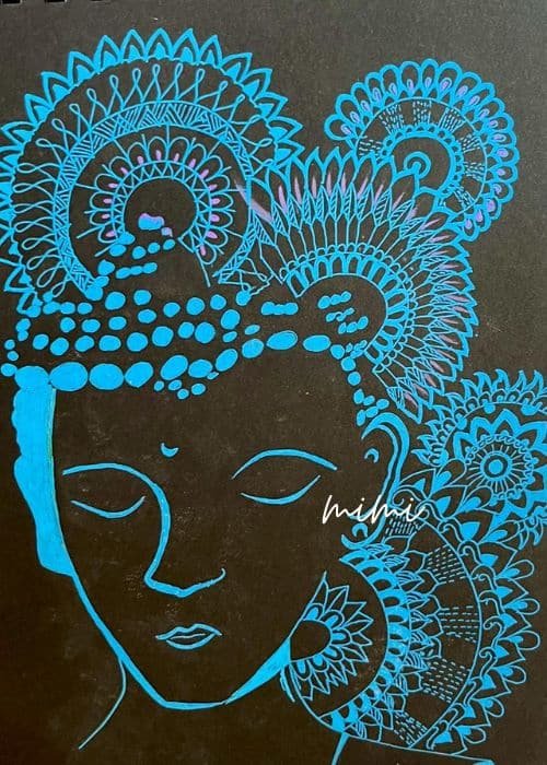 gelly roll pen drawing ideas