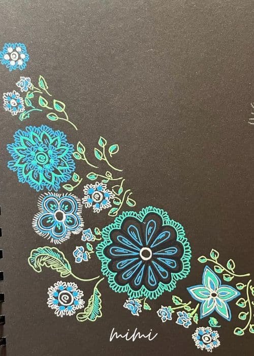 gelly roll pen drawing ideas