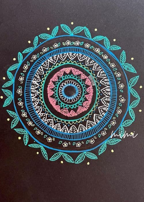 gelly roll pen drawing ideas