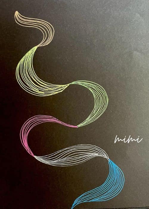 gelly roll pen drawing ideas