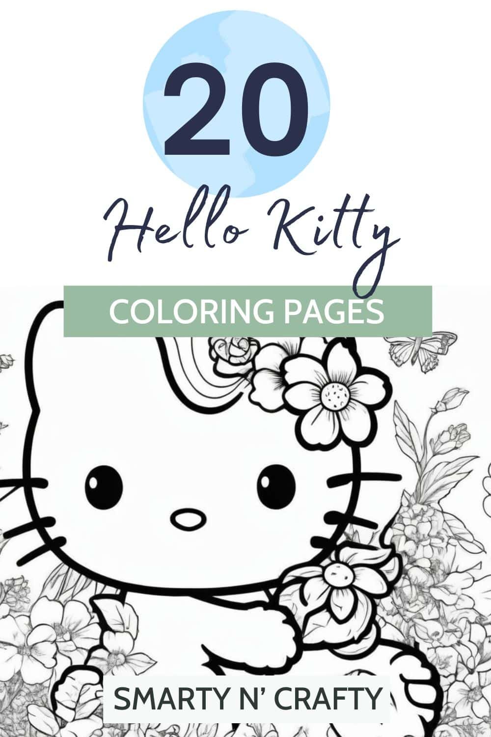 hello kitty coloring pages 