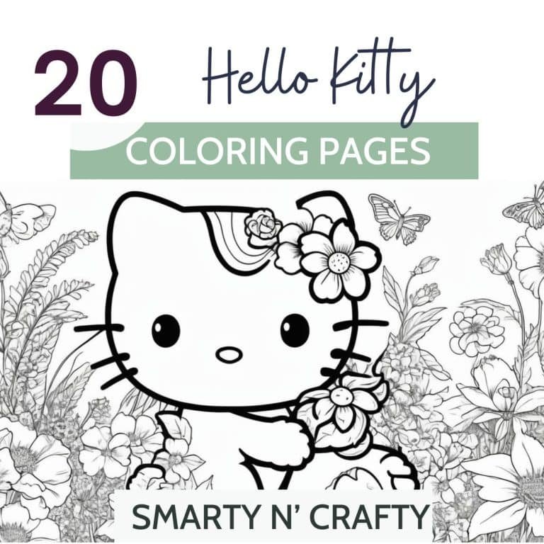 hello kitty coloring pages