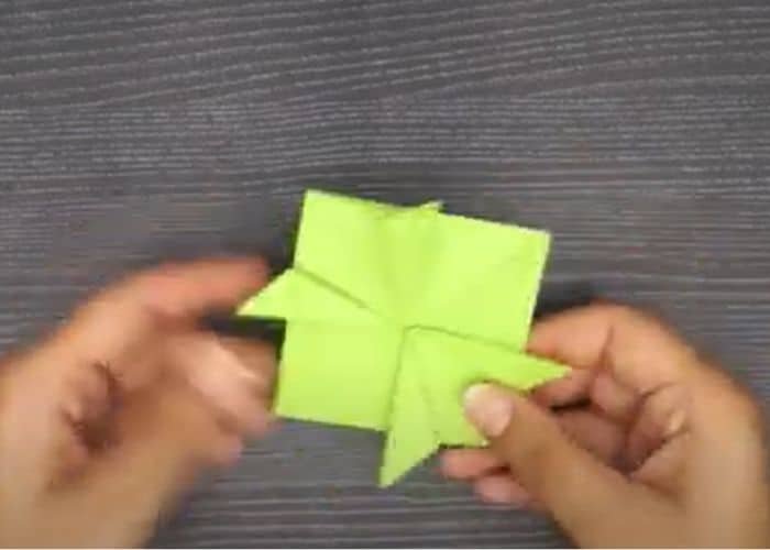 jumping frog origami
