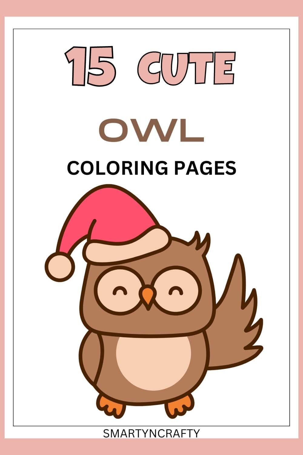 owl coloring pages