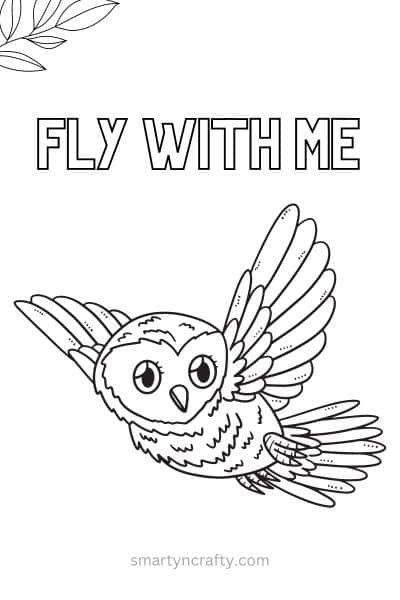 owl coloring pages
