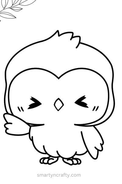 owl coloring pages