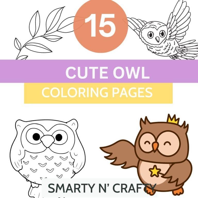owl coloring pages