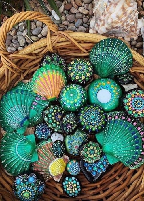 sea shell painting
