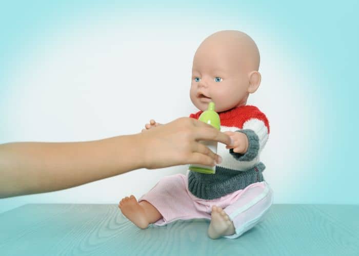 Baby Doll Feeding Set