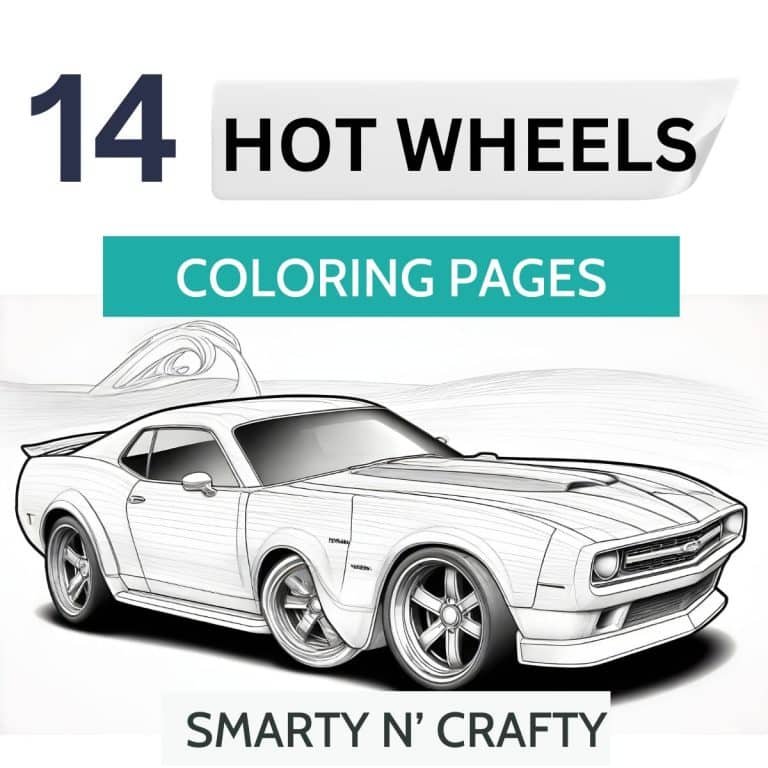 Hot Wheels Coloring Pages