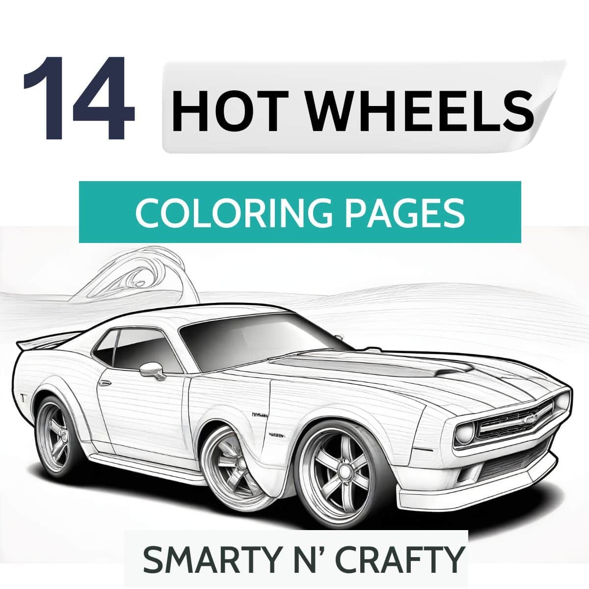 Hot Wheels Coloring Pages